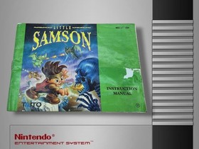 1992 Nintendo NES Little Samson NES-LT-USA Instruction Manual