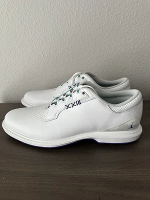New Nike Air Jordan ADG 5 White Grape Ice Emerald Golf Shoes FQ6642-100 Men’s 12 - Image 1 of 4