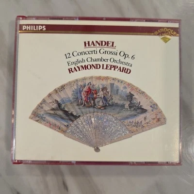 RAYMOND LEPPARD 3 DISC CD HANDEL 12 CONCERTI GROSSI OP. 6 READ - Image 1 of 4
