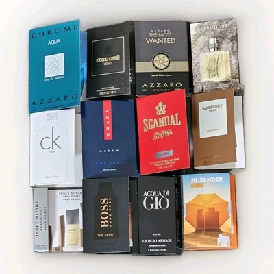 ARMANI (T2) Parfum Set 12 Stück Herren Jean Paul Gaultier Prada Issey Miyake Azzaro