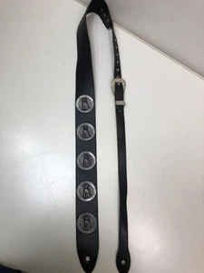 FERNANDES Ken Guitar Strap Elizabeth Leather L Arc en Ciel Japan Accessories E11 - Picture 1 of 8