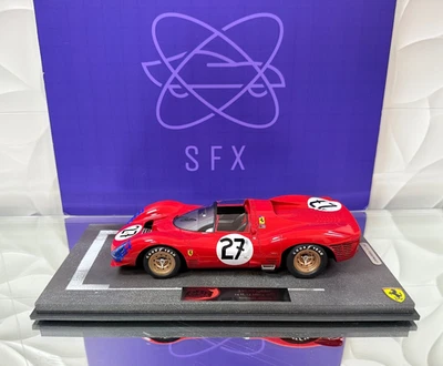 1/18 BBR-MODELOS FERRARI 330 P3 Spider 24h Le Mans 1966 edición limitada #241 de 250 piezas Foto 1 de 4