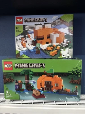 Lego 21248 21178 Minecraft  The Pumpkin Farm & Fox Lodge SET NEW SEALED - Image 1 of 4