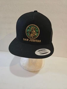 RARE NEW VINTAGE SAN JUDITAS MEXICAN SAN JUDAS EMBROIDERED HAT - Picture 1 of 8