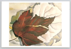 Postcard Pattern of Leaves Painting by Georgia O'Keeffe (1924) - Picture 1 of 2