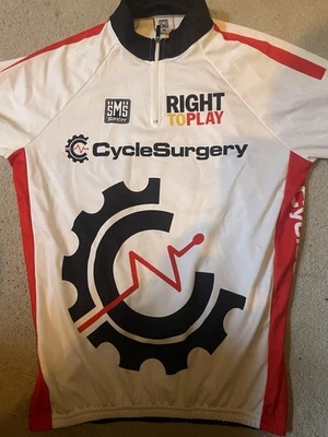 Santini Cycling Jersey Cycle Surgery  - Image 1 of 4