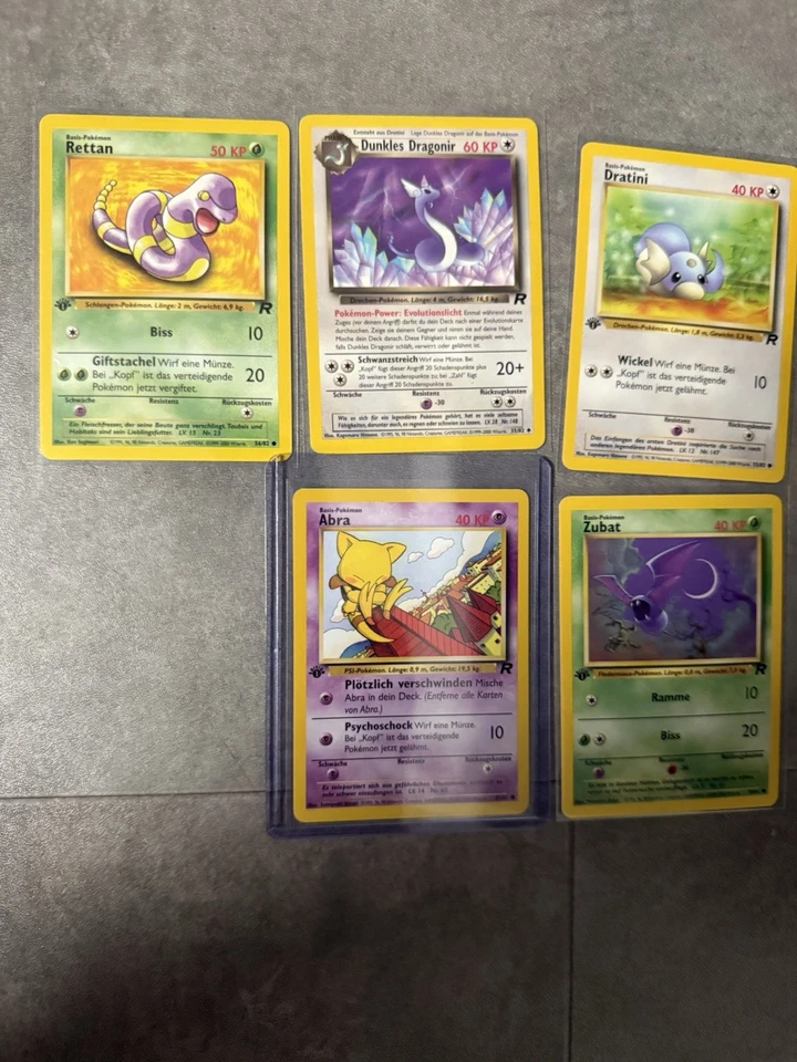 Pokemon Team Rocket 1. Edition Set - Bild 1 von 1