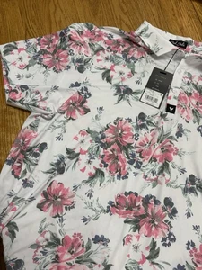 BAD BIRDIE Core Performance Polo Shirt Men's Size 2 XL Spring Showers Golf New - Picture 1 of 6