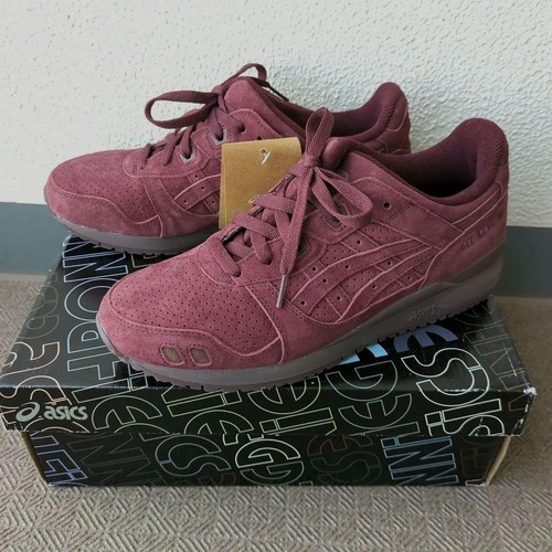 Sneakers Asics Gel Lyte III OG Uomo 9US Magma mai usate con lacci