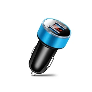 Chargeur Voiture Num��rique Charge Pi��ces DC 12V/24V Charge Rapide Chargeur Voi - Photo 1 sur 16