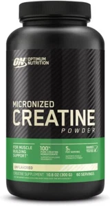 Optimum Nutrition Creatine Monohydrate 300g 60 Servings Unflavored Micronized - Picture 1 of 5