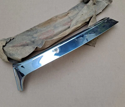 1955 1956 DeSoto Chrysler 4 Door NOS MoPar Right Windshield OUTER VISOR MOLDING - Image 1 of 4
