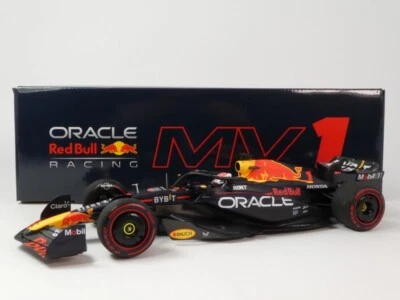 MINICHAMPS Rouge Bull RB19 Verstappen-Onyx Bahreïn World Champion - Photo 1/3