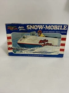 VINTAGE MEGO TOYS SNOW MOBILE IN ORIGINAL BOX Action Jackson Remote Control - Picture 1 of 14