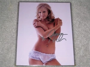 JESSICA ALBA AUTOGRAFO 8X10 FOTO CON AUTOGRAFO COA - Foto 1 di 2