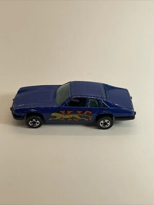 Винтажный 1977 Mattel Hot Wheels Jaguar XJS синий литой автомобиль масштаб 1:64 кг JD - Изображение 1 из 4
