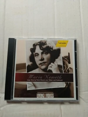 Maria Cebotari Maria Nemeth Sings Arias (CD) Album Foto 1 de 2