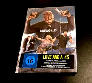 Love And A .45 Renee Zellweger Turbine German Region B Blu-ray Mediabook SEALED - Picture 1 of 2