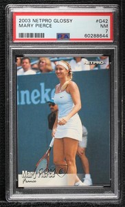 2003 NetPro Glossy /5000 Mary Pierce #G-42 PSA 7
