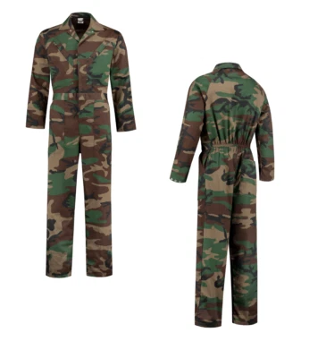 Overall Kombi Arbeitskombi camouflage Karneval Kostüm Flieger Army Bundeswehr - Bild 1 von 2