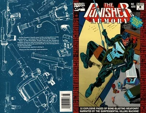 The Punisher Armory #8 Newsstand Cover (1990-1994) Marvel Comics - Picture 1 of 1