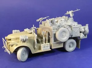 Portador de armas pesadas Resicast 1/35 LRDG 30 cwt conversión tardía (Tamiya) 352369 - Imagen 1 de 1