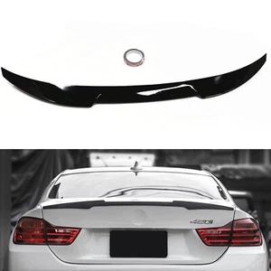 Black Rear Trunk Spoiler Wing For BMW 4 Series F32 428i Coupe 2014 2015-2020 2Dr - Picture 1 of 8
