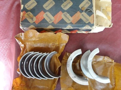 Dodge Chrysler 251 265 L6 Motor 1934 1959 1/16 .65 Juego de rodamientos principales Glacier Foto 1 de 4