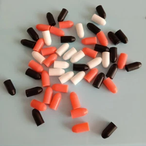 Tapa de extremo de silicona tapón de silicona tapón 3 mm identificación jeringa médica tapa de sellado - Imagen 1 de 12