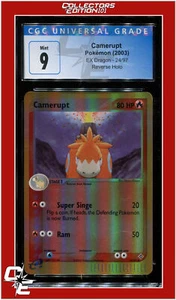 EX Dragon 24 Camerupt Reverse Holo CGC 9 - Picture 1 of 2