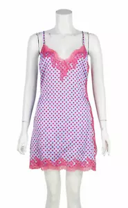 Agent Provocateur Lucie Spitzen Slip Negligee Farbe: Blau Rosa Größe 2 42196 - Bild 1 von 3