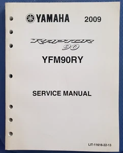 Yamaha 2009 Raptor 90 YFM90RY Factory Service Manual 5 - Bild 1 von 12