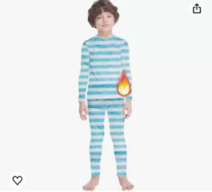 Thermal Underwear for Kids Winter Sport Long Johns Base Layer Top and Bottom Set - Picture 1 of 4