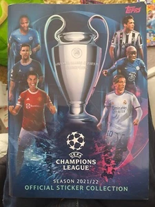 2021 / 22 Uefa Champions League Topps sticker album nearly complete RARE Sticker - Picture 1 of 10