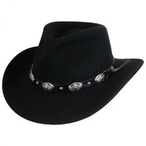 Sombrero de vaquero de fieltro de lana lápida Jaxon Hats - Imagen 1 de 5
