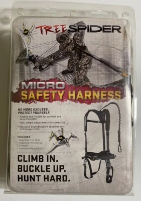 New! Robinson Outdoors Tree Spider Micro Harness 2XL/3XL Bowhunter Scent Blocker - Image 1 of 4