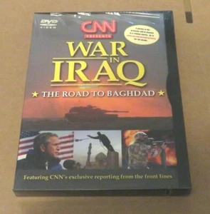 War In Iraq CNN Presents The Road To Baghdad DVD Sealed - Imagen 1 de 1