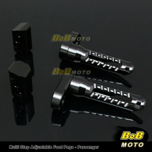 FOR Suzuki GSXR 600/ 750 2006-2015 Multi Step Adjustable Rear Foot Pegs - Picture 1 of 13
