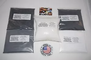 Rock Tumbling Grit Polish For 15 lbs Tumblers With Plastic Pellets MADE IN USA - Picture 1 of 12