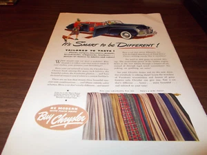 1941 Chrysler Highlander Convertible AD - Picture 1 of 1
