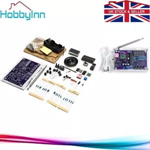STEM HAZLO TÚ MISMO Electrónica FM Radio Kit Soldado Práctica Habilidad Proyecto FM 87-108MHz - Imagen 1 de 6
