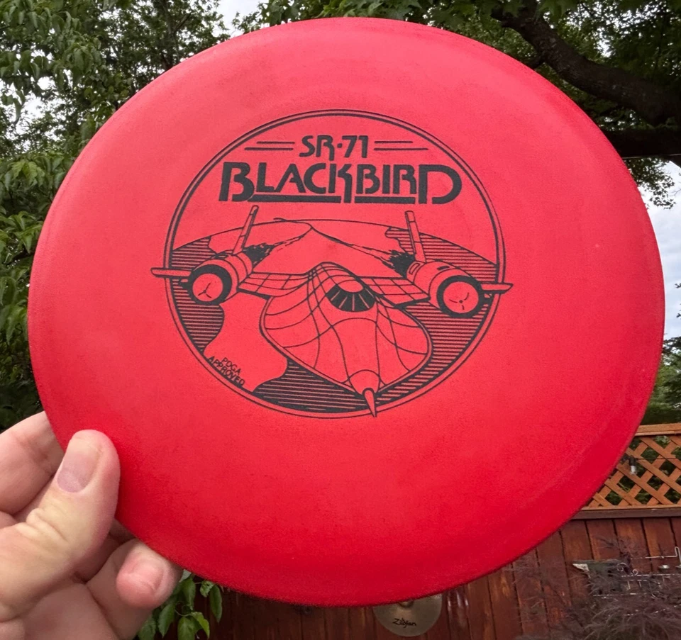 1988 SR-71 Blackbird  Lightning  Disc Golf Warplane Airplane Warbird New #2248 - Image 1 of 4