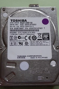 Toshiba MQ01UBB150 AZA AA00 /AY000U | 03 MAYO 2013 | G003309A | 1,5 TB #02 - Imagen 1 de 1