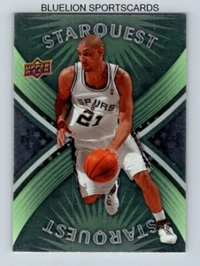 2008-09 Upper Deck First Edition Starquest Green #SQ8 Tim Duncan - Picture 1 of 2