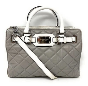 MICHAEL KORS Hamilton Quilt MD East West Satchel Tote Crossbody - Picture 1 of 9