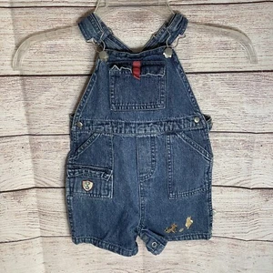 Pantalones Cortos De Colección Clásicos Pooh Denim 12M Disney Winnie The Pooh Años 90 - Imagen 1 de 6