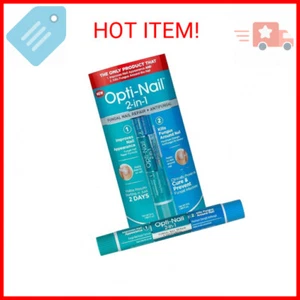 Opti-Nail 2-in-1 Fungal Nail Repair Plus Antifungal, Improves Nail Appearance an - Picture 1 of 2