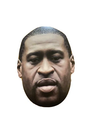 All We Are george floyd 2D Cardboard Mask - Signe (29cm-21cm) Blm Mask