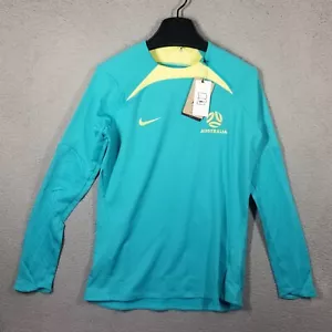 NWT Authentic Australia Matildas Soccer Strike Drill Top Nike Woman Medium - Picture 1 of 11