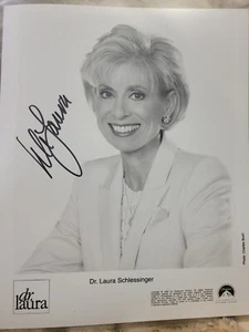 8x10 signed auto in person, dr. laura schlessinger - Picture 1 of 1